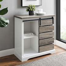 Gray Wash / Solid White