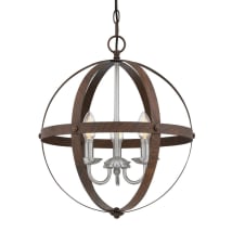 Walnut / Brushed Nickel Accents