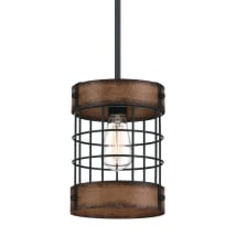 Matte Black / Barnwood Accents