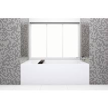 Apollo White Matte / Brushed Nickel Trim