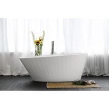 Apollo White True High Gloss / Brushed Nickel Trim