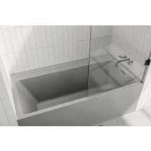 Stone Harbour Gray Matte / Brushed Nickel Trim