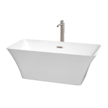 White / Brushed Nickel Trim