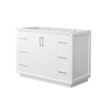 White / Brushed Nickel Hardware