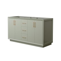 Light Green / Satin Bronze Hardware
