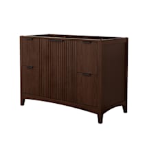 Dark Walnut / Matte Black Hardware