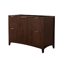 Dark Walnut / Brushed Gold Hardware