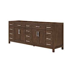 Dark Walnut / Brushed Nickel Hardware
