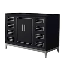 Black / Brushed Nickel Hardware