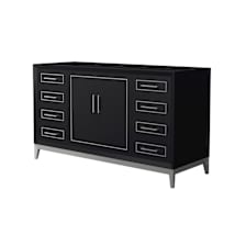 Black / Brushed Nickel Hardware