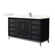 Black / Giotto Quartz Top / Brushed Nickel Hardware