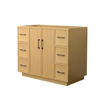 Light Oak / Matte Black Hardware