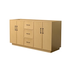 Light Oak / Matte Black Hardware