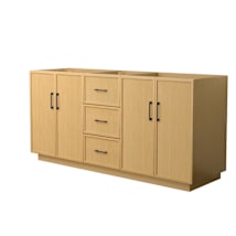 Light Oak / Matte Black Hardware