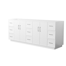White / Brushed Nickel Hardware