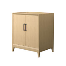 White Oak / Matte Black Hardware