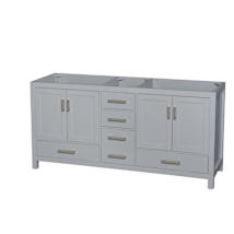 Gray / Brushed Chrome Hardware
