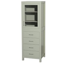 Light Green / Brushed Nickel Hardware