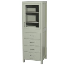 Light Green / Brushed Nickel Hardware
