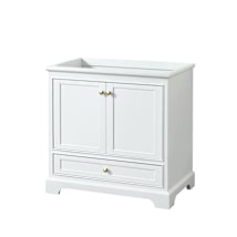 White / Brushed Gold Hardware