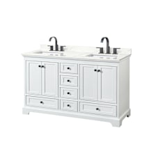 White / Giotto Quartz Top / Matte Black Hardware