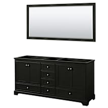 Dark Espresso / Polished Chrome Hardware