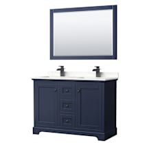 Dark Blue / Giotto Quartz Top / Matte Black Hardware