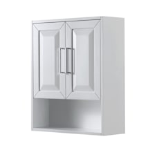 White / Polished Chrome Hardware