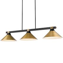 Matte Black / Rubbed Brass