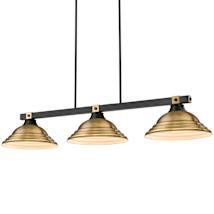 Matte Black / Rubbed Brass