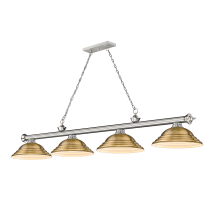 Brushed Nickel / Rubbed Brass