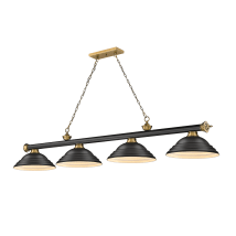 Matte Black / Rubbed Brass / Matte Black