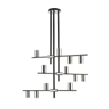 Mate Black / Polished Nickel