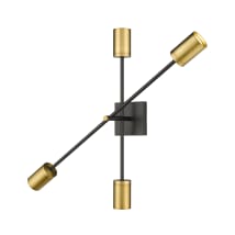 Matte Black / Olde Brass