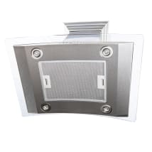 Snow Finished Stainless Steel / Glass