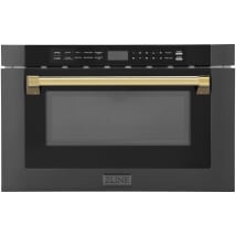 Black Stainless Steel / Gold