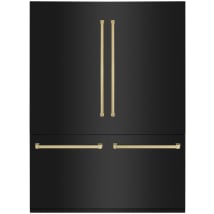 Black Stainless Steel / Polished Gold