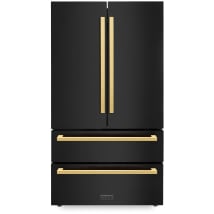 Black Stainless Steel / Polished Gold
