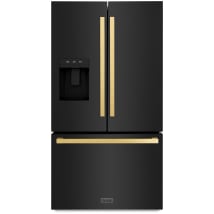 Black Stainless Steel / Polished Gold