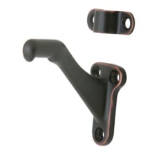 Quality Ironmongery HAS0001AMZ Handrail Bracket Black 64mm