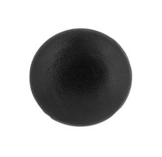 Black Rustic Cabinet Knob - Front View