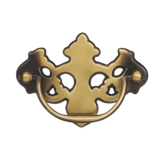 Amerock-573-Front View in Antique Brass