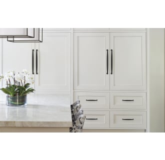 Amerock-BP53804-Black Bronze on White Cabinets