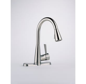Installed Faucet with Escutcheon in Chrome