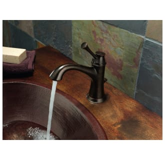 Brizo-65005LF-Faucet Running in Venetian Bronze