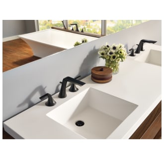 Brizo-65350LF-Installed Faucets in Matte Black