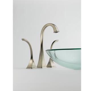 Brizo-65430LF-Installed Faucet in Brilliance Brushed Nickel