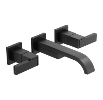Brizo-65880LF-LHP-Faucet in Matte Black with Lever Handles