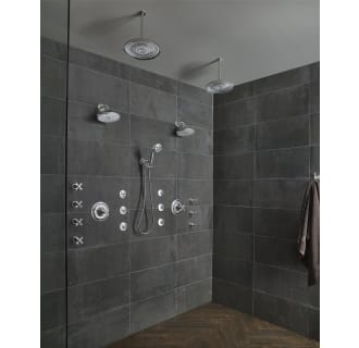 Brizo-87461-Installed Shower System View in Chrome