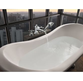 Brizo-T67461-LHP-Running Tub Filler with Handshower in Chrome
